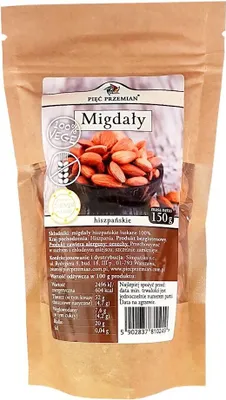 Produktbild von FÜNF TRANSFORMATIONEN Mandeln 150g