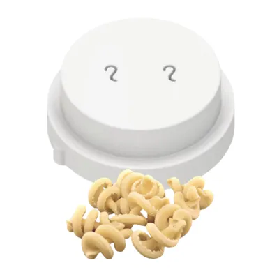 Produktbild von Matrize POM Funghi / Pilze (Trulli, Trottole, Schneckle) für Philips Pastamaker Avance / 7000er