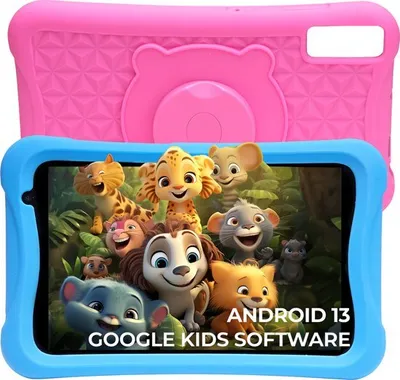 Produktbild von Denver TIO-80105KBUP, 20,3 cm (8"), 1280 x 800 Pixel, 64 GB, 4 GB, Android 13, Schwarz
