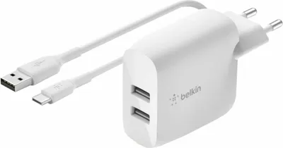 Obrázok produktu pre Belkin WCE001VF1MWH, Vnútorný, AC, 4,8 A, 1 m, Biela