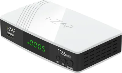 Immagine prodotto di i-ZAP T366 Decoder digitale terrestre, Bianco