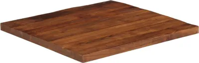 Zdjęcie produktu dla vidaXL Blat 90x90x2,5 cm kwadratowy z litego starego drewna