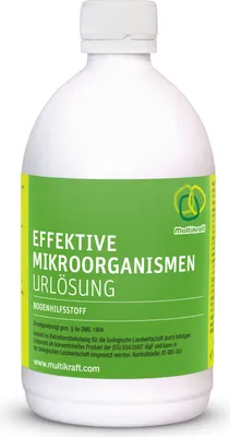 Produktbild von Multikraft EM Urlösung 500ml Stammlösung mit ruhenden Mikroorganismen