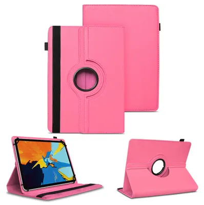 Produktbild von Schutzhülle für Oukitel OT8 OT9 OT11 OT12 Tablet Hülle Tasche 360 Grad DrehbarFarben:Pink