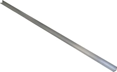 Produktbild von 1m Aluminiumprofil Aluprofil silber eloxiert (L) 10 x 10 x 1,8 x 1000 mm