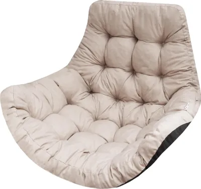 Produktbild von Gartenkissen "GEORGE" – 120×100×8 cm, für Hängesessel & Nestschaukel – wasserfest, UV-beständig | PillowPrim