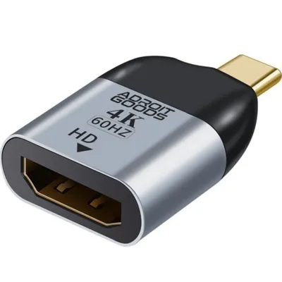 Zdjęcie produktu dla AdroitGoods Adapter USB-C do HDMI - 4K 60@Hz - Type-C 3.2