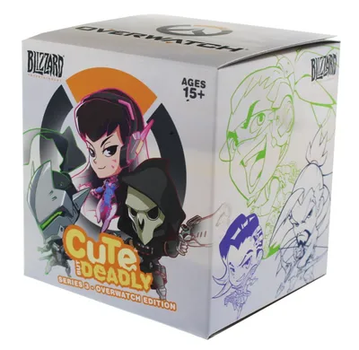 Produktbild von Overwatch Cute but Deadly Serie 3 PVC-Sammelfiguren (zufällig sortiert)