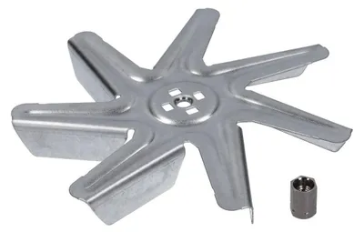 Produktbild von Flügel Ventilatorenlüfterrad 150mmØ für Heißluftventilator Backofen Ofen Herd Bosch Siemens 00650472 650472 auch Neff Balay Constructa Gaggenau