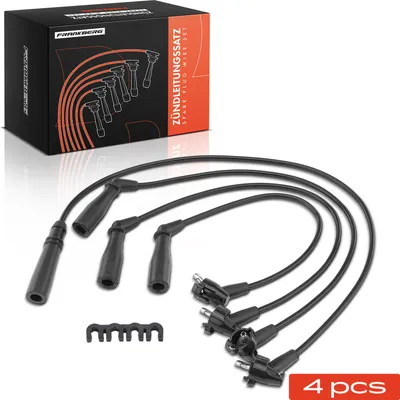 Produktbild von Frankberg 4x Zündleitungssatz Zündkabel für Toyota Starlet P8 1.0L 1.3L 1989-1996