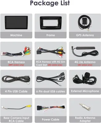 Obrázok produktu pre Android 13 autorádio – 2DIN multimediálny prehrávač s 8-jadrovým procesorom, 4G a GPS navigáciou, kompatibilné s Carplay