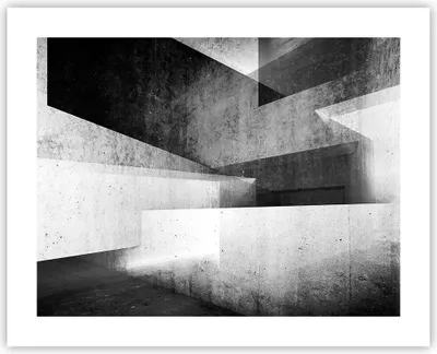 Produktbild von Poster - Poster ohne Rahmen - Dreidimensional Illusion optisch - 50x40 cm - Wand Bild - Wanddeko - Wandbilder - Kunstposter - Wandposter - Bilder - Kunstdruck - Wanddekoration - P2XAA50x40-4962