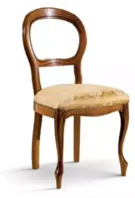 Produktbild von Luxus Design Polster Stuhl Sitz Esszimmer Klassische Textil Möbel Neu