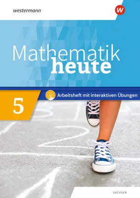 Produktbild von Mathematik heute 5. Arbeitsheft mit interaktiven Übungen. Sachsen