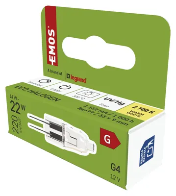 Obrázok produktu pre Emos ZE0505A JC 14W G4 teplá bílá