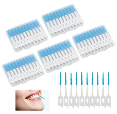 Produktbild von 200 Stück Interdentalbürsten für effektive Mundpflege