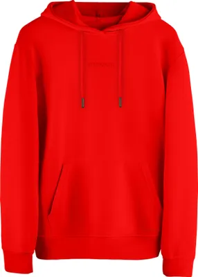 Produktbild von Stark Soul®  Hoodie - Kapuzen-Sweater EMBOSSED, Damen und Herren, 270 GSM - innen angeraut - French Terry, Farbe: Rot, Gr: XL