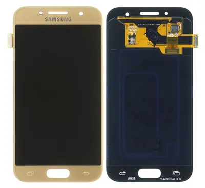 Zdjęcie produktu dla Wyświetlacz LCD + szkło dotykowe Samsung Galaxy A3 A320F kolor złoty