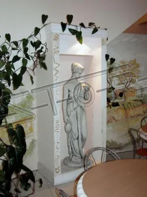 Image de Statue romaine Statue pierre tombale Statues sculptures jardin 165cm