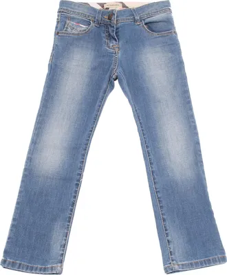 Produktbild von 7104T pantalone bimba BURBERRY jeans blu denim trouser pant kid
