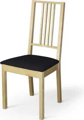 Produktbild von Dekoria Börje Sitzbezug, schwarz, Stuhlbezug Börje