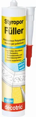 Produktbild von Decotric Styropor-Füller 310 ml weiß