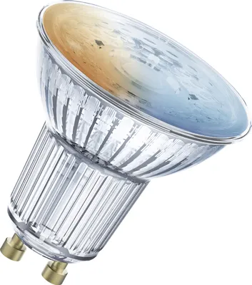 A close-up studio shot of an LED light bulb.