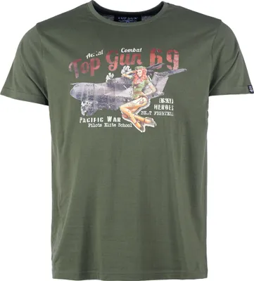 Produktbild von Top Gun T-Shirt TG20213026 Herren oliv 4XL