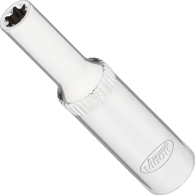 Image de Douille longue VIGOR V7014-6 1/4" profil E, SW E6