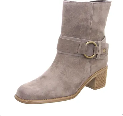 Produktbild von Gabor Damen Leder Stiefelette Größe 36 mit 4,5 cm Absatz und seitlichem Reißverschluss