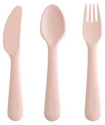 Produktbild von Mushie Besteckset - Blush