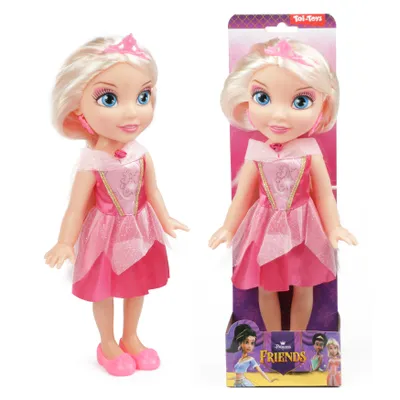 Immagine prodotto di Toi-Toys - PRINCESS FRIENDS - Principessa - bambola rosa (30cm) figura gioco ragazza principessa