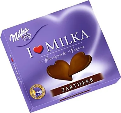 Produktbild von Zarte Herzen Zartherb 130g von Milka