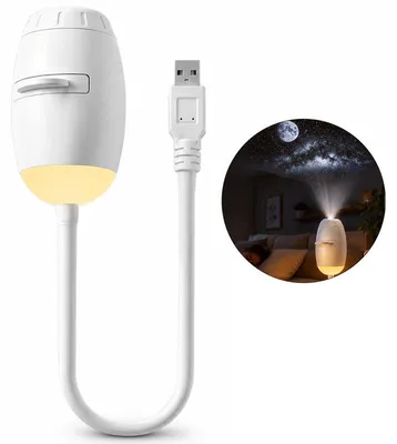 Produktbild von Sternenhimmel Projektor 12 HD Filme – 2-in-1, 360° drehbar, Touch | 1200 Lumen, Galaxy Nachtlicht