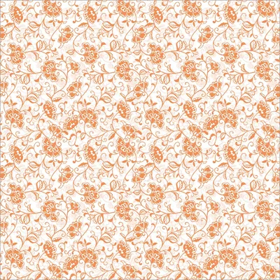 Produktbild von Sovie HORECA Tischdecke Liv in Terrakotta aus Linclass® Airlaid 80 x 80 cm, 20 Stück - Floral