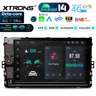 Obrázek produktu pro Xtrons PX94MTNVGS, Android autorádio pro VW, 9 palců, 4/64 GB, Android 14, dotykový displej IPS