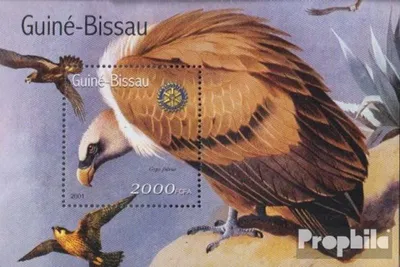Produktbild von Briefmarken Guinea-Bissau 2001 Mi Block324 postfrisch Vögel