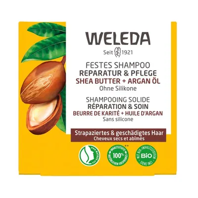 Produktbild von Weleda festes Shampoo Reparatur & Pflege 50 g