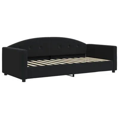 Produktbild von Tagesbett Schwarz 90x190 cm Samt