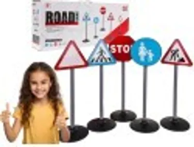 Obrázok produktu pre mini Driver Set Dopravné značky Príslušenstvo vozidiel pre deti