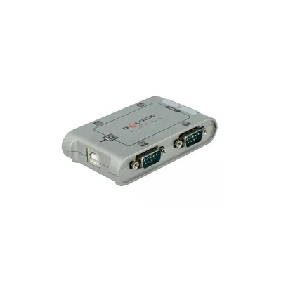 Immagine prodotto di DELOCK DeLOCK 4 Port USB 2.0 Serial Hub Silver
