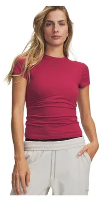 Image de Under Armour Motion Fitted SS, t-shirt manches courtes pour femmes, couleur claret, taille L