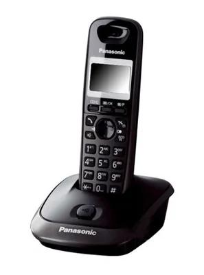 Produktbild von Panasonic KX-TG2511, DECT-Telefon, 50 Eintragungen, Anrufer-Identifikation