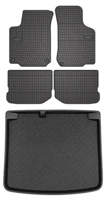 Immagine prodotto di Tappetini gomma SolidPRO + bagagliaio per Volkswagen Golf IV 1998-2002 5 pezzi