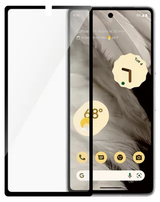 Obrázek produktu pro PanzerGlass SAFE. by ® Screen Protector Google Pixel 7a | Ultra-Wide Fit | Bulk, Google, Google - Pixel 7a, Aplikace nasucho, Odolné proti poškrábání, Odolný proti nárazům, Průhledná, 50 kusů