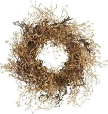 Produktbild von DBT Kranz ländliches Holz-Naturmaterialien „Rough Mountain“ Natur D 60 cm