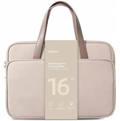 Obrázok produktu pre Innostyle Dámska taška na notebook 15 6 16 Waterproof Omniprotect Beige