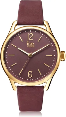 Produktbild von Ice-Watch - Ice Time Red Champagne - Rote Damenuhr mit Lederarmband - 013076 (Small)