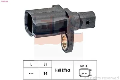 Produktbild von EPS ABS Sensor Raddrehzahl für FORD FOCUS III Turnier 1.960.186