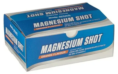 Produktbild von Body Attack Magnesium Shots 20x25ml - Orange